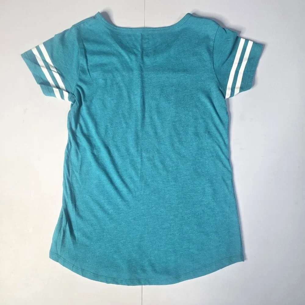 Miami Dolphins NFL Team Apparel Girls XL/14 T-shirt Football Sports Fan S/S Logo - Picture 5 of 7